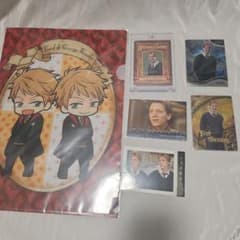 ジョージ・ウィーズリー　フレッド・ウィーズリー　カード　クリアファイル　グッズ
