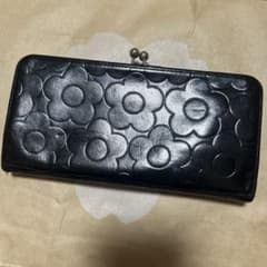MARY QUANT 長財布 ブラック 中古品 マリクワのサムネイル
