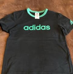 アディダスTシャツ黒 140 usedのサムネイル