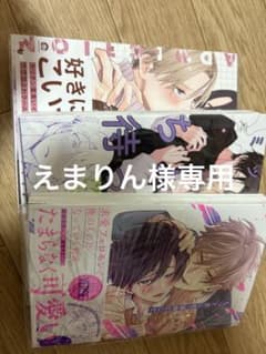 ボーイズラブ漫画3冊セット専用のサムネイル