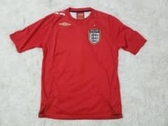 2006】イングランド代表 アウェイユニフォーム アンブロ (Lサイズ
