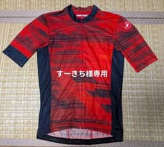 Castelli サイクルジャージ レッド ブラック Sサイズ - メルカリ