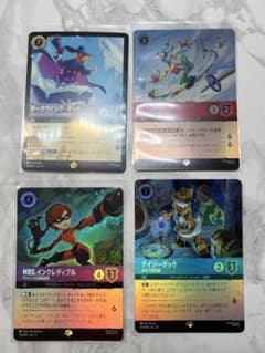 Disney Lorcana カード 4枚セットのサムネイル