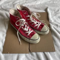 Converse All Star ハイカットスニーカー レッドのサムネイル