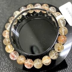 天然石ブレスレット デビルルチル - メルカリ