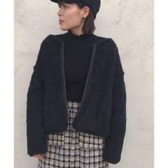 ミスティック ボア リバーシブル ブルゾン コートのサムネイル