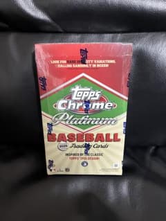 Topps Chrome Platinum Hobby 1 BOX シュリンク有のサムネイル