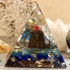 古代エジプト 4種の最強エネルギー☆成功と繁栄☆を貴方へ…ピラミッドオルゴナイトのサムネイル