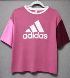 激レア　adidas アディダス　80s 90s ピンク　半袖Tシャツ　バブル adidas - 激レア adidas アディダス 80s 90s ピンク 半袖Tシャツ
