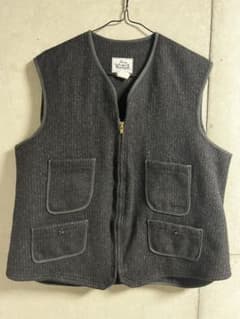70s ヴィンテージ Woolrich ウールリッチ ウールベスト シンチバック 70s ヴィンテージ Woolrich ウールリッチ ウールベスト シンチバック