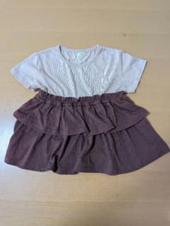 Samansa Mos2 Lagom ティアードTシャツ 120cmのサムネイル
