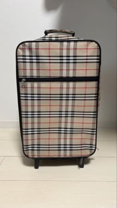 BURBERRY柄 バーバリーノバチェック キャリーケース キャリーバッグ