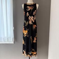 希少美品 レオナール 最高級PARIS コレクションライン シルク 丈116