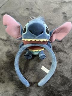 ディズニー スティッチ ぬいぐるみカチューシャ - メルカリ