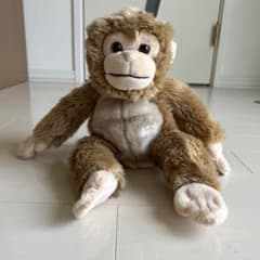 ぬいぐるみサル 約30cm 茶色 サル ぬいぐるみ 上野動物園 - メルカリ