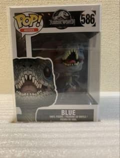 新品 586 FunkoPOP ブルー ジュラシックワールド 専用クリアケース付