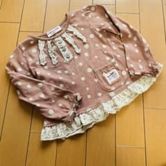 LOWER STAGE ドット柄 ロンＴ100cmのサムネイル
