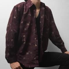 【claudio valentino paris】総柄シャツのサムネイル