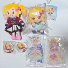 [Price Reduced] Aikatsu Stars Yume Nijino Plush Toy and Acrylic Stand