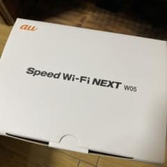Bashir trading 様★Wi-Fi NEXT W05 ホワイトのサムネイル