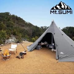Mt.SUMI ワンポールテント ティピー型 Mt.SUMI ワンポールテント ティピー型 - メルカリ