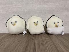 ぬいぐるみ キーホルダー つぶらな瞳の和食屋 牡蠣3個セットのサムネイル
