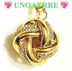 ブルージーン様☆専用☆美品☆ウノアエレ☆K18☆ラブノット