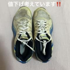 YONEX テニスシューズ ホワイト/ブルー/イエローのサムネイル