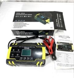 バッテリー充電器　自動車用　バイク用　１２V　２４Vのサムネイル