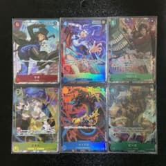 ワンピースカード　パラレル6枚セットのサムネイル