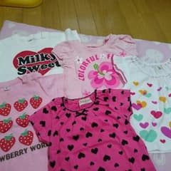 女の子 Tシャツ 新品、used、サイズ80㎝のサムネイル