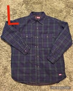 Coleman×FREAK'S STOREコールマンチェックネルシャツ/中綿のサムネイル