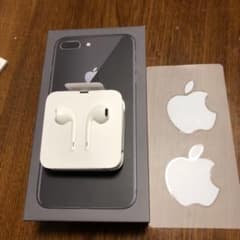iPhone8 イヤホン新品未使用   純正のサムネイル