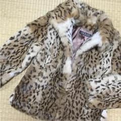 豹柄ラビット ファーコート 超美品のサムネイル