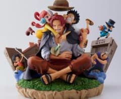 シャンクス ウタ ルフィ ワンピース JC104巻掛け替えカバーイラストジオラマのサムネイル