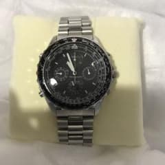 SEIKO 4眼パイロットクロノグラフ ムーブメントと電池交換済の希少品 