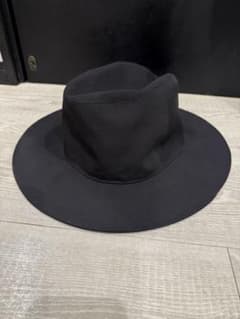 Yohji Yamamoto S’YTE つば広ハット ブラックのサムネイル