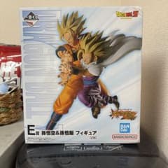 め*か様 一番くじ ドラゴンボール E賞 孫悟空＆孫悟飯 フィギュアのサムネイル