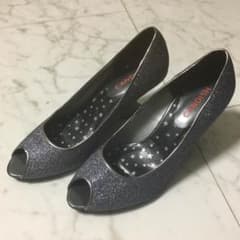 CANDISH   シルバーブルー   ラメパンプス ☆お値下げしました☆のサムネイル
