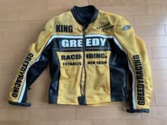 GREEDY メッシュ　ライティングジャケット　中古　Lサイズのサムネイル