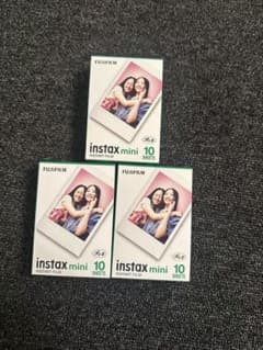 FUJIFILM instax mini インスタントフィルム 3箱セットのサムネイル