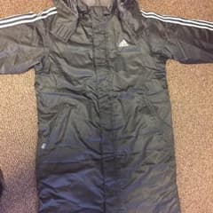 新古品 adidas メンズ ベンチコート サイズLのサムネイル