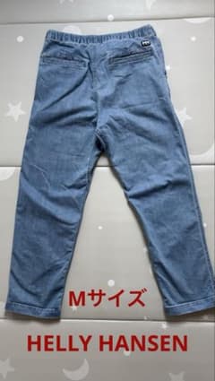 HELLY HANSEN ワイドデニムパンツ　Mサイズのサムネイル