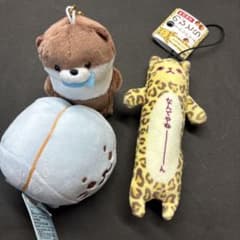 しろたん のびとら ぬいぐるみ マスコット 3点セットのサムネイル