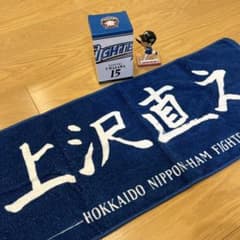 上沢直之 カラータオル ボブルヘッドのサムネイル