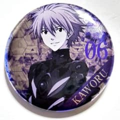 エヴァンゲリオン　渚カヲル　缶バッジ　ホスト エヴァンゲリオンLight＆Shadow 缶バッジ 渚カヲル niko and - メルカリ