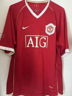 Manchester united　NIKE 06-07 ゲームシャツのサムネイル