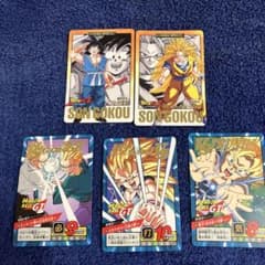 ドラゴンボールGT トレーディングカード 5枚セット - メルカリ