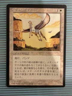mtg メサ・ペガサス/Mesa Pegasus 枠ズレ　エラーカード