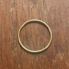 SHIHARA シハラ Line Ring 1.0 7号K18 ゴールド リング - メルカリ